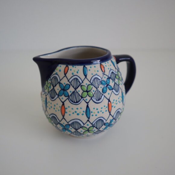 Servin Mexico Signed Handmade Ceramic Creamer - Picture 5 of 7